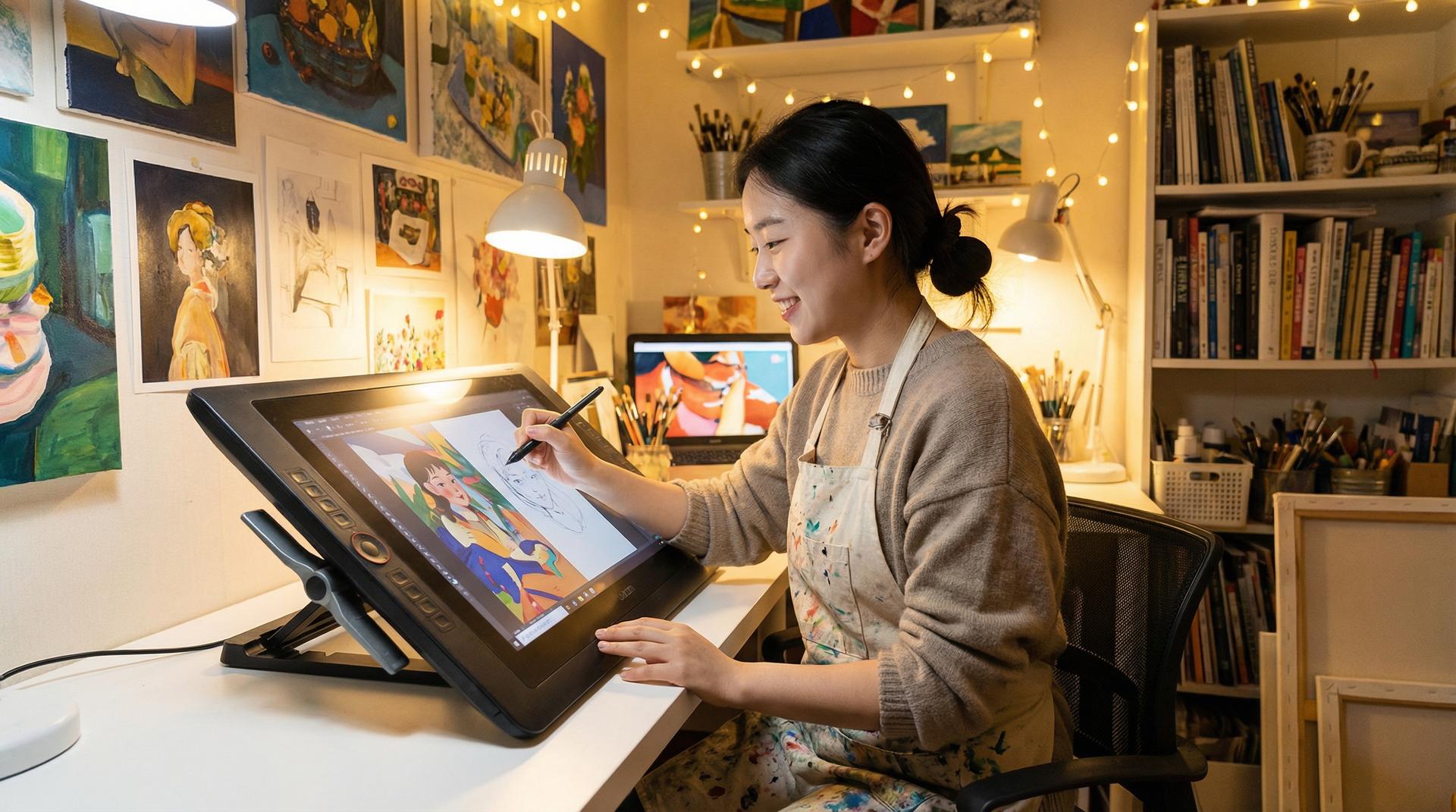 51漫画数字艺术视频